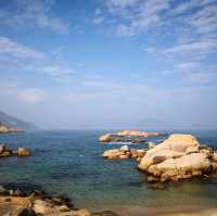石澳海灘、石澳村~馬卡龍色系的小屋