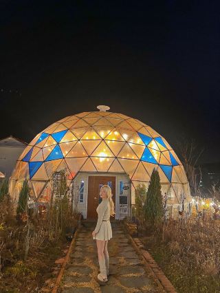 Flower Dome — садовое кафе, которым можно любоваться своими глазами🪴