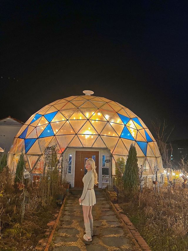 눈으로 마시는 정원카페 플라워돔🪴