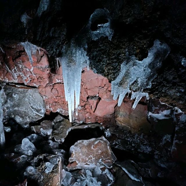 Exploring Lava Caves in Iceland