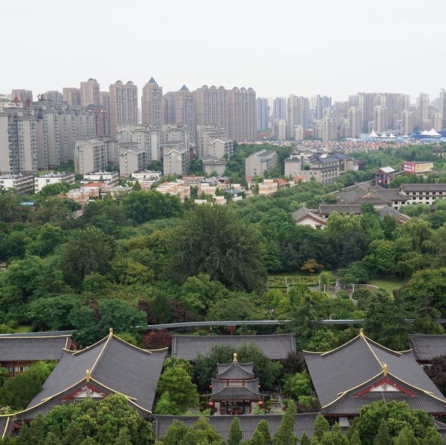 An Unexpected Bird’s Eye View Over Xi’an