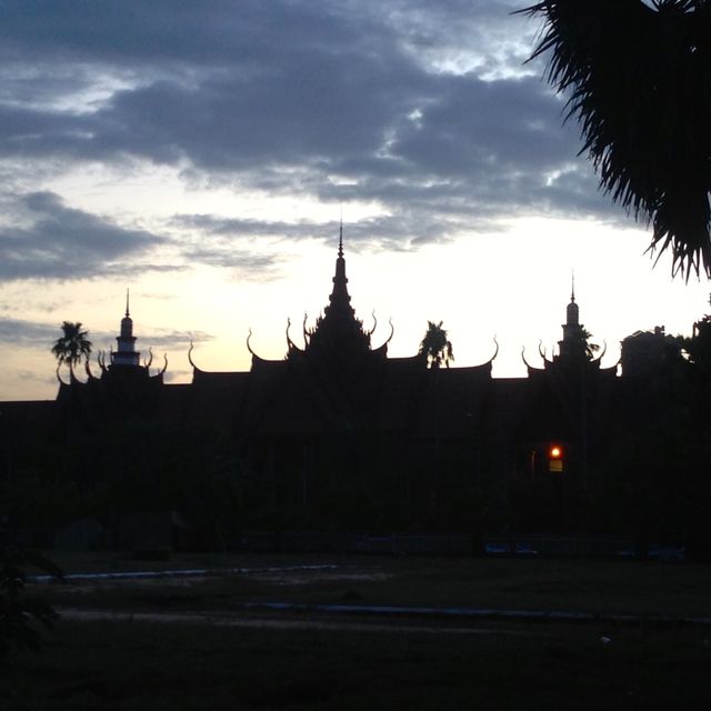 French style city in Cambodia 