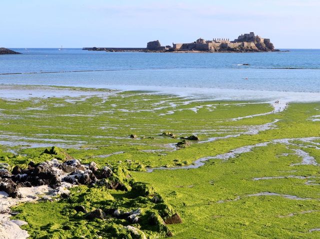 英國皇家屬地澤西島聖奧賓灣