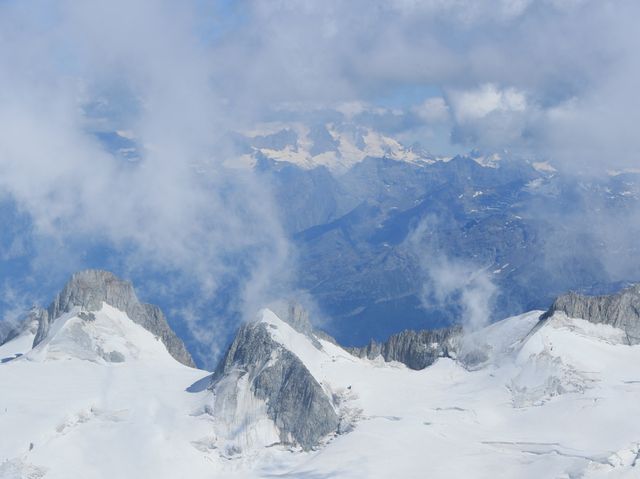 阿爾卑斯山法國南針峰