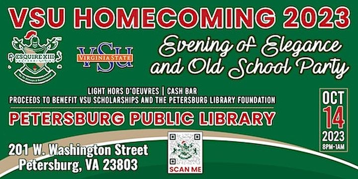 VSU ALUMNI EVENING OF OLD SCHOOL AND ELEGANCE | 201 W Washington St