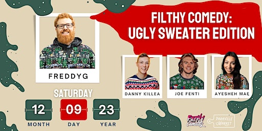 Filthy Comedy: Ugly Sweater Edition | Parkville Market