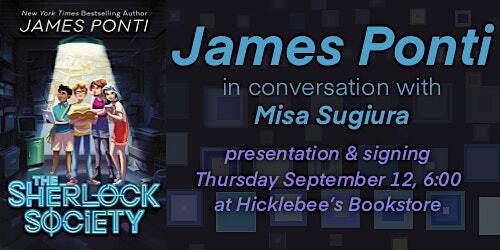 We're thrilled that James is bringing The Sherlock Society to Hicklebees! | Hicklebee's Childrens Books