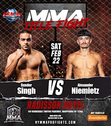 MMA Pro Fights Event 1 | Radisson Hotel Hauppauge-Long Island