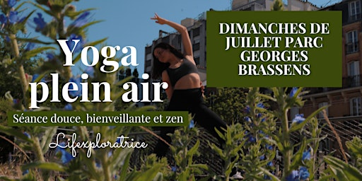 YOGA doux en plein air - Juillet 2024 | Parc Georges Brassens