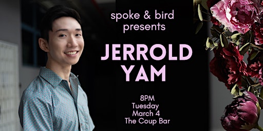 Spoke & Bird Poetry ft. Jerrold Yam | THE COUP Bar on ANN SIANG HILL