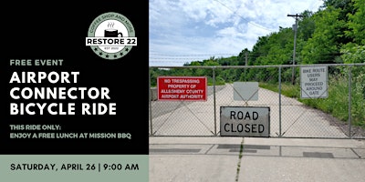Restore 22 Military Bike Ride - Airport Connector | Montour Trail