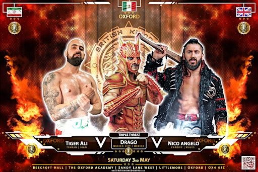 Wrestling Spectacular Oxford 3rd May 2025 | The Oxford Academy