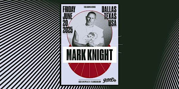 Mark Knight at It'll Do Club | It'll Do Club