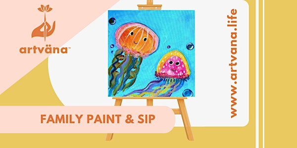 Artvana Kids & Family Sip & Paint at Cranes Castle in Bremerton! | Cranes Castle Brewing