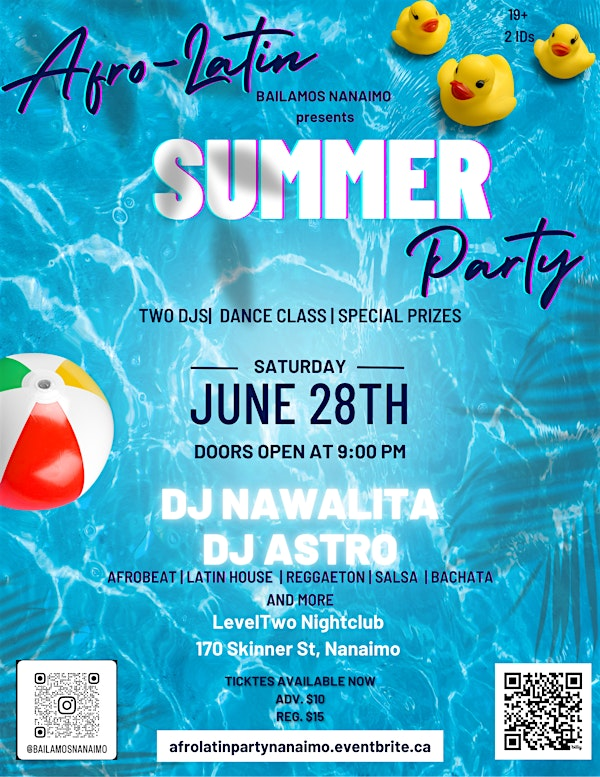AFRO-LATIN SUMMER PARTY | LevelTwo Nightclub