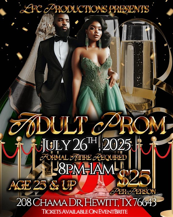 Adult Prom "2025" | LEGACY SPECIAL EVENT CENTER