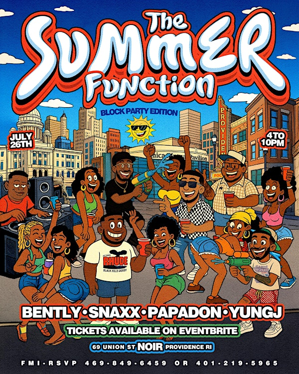 The Summer Function: Block Party Edition | Noir Lounge
