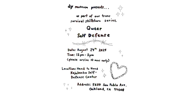Trans Survival Skillshare Series: Queer Self Defense Workshop | Hand To Hand Kajukenbo Self