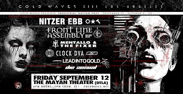 COLD WAVES XIII LA SHOWCASE | The Mayan