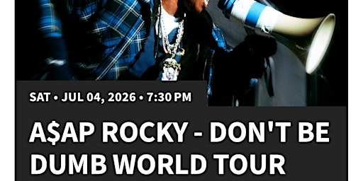 ASAP Rocky VIP GA ticket | Calgary Stampede