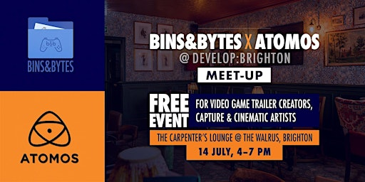 Bins&Bytes x Atomos | Meet-Up @ Develop:Brighton | The Walrus