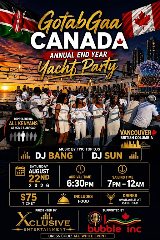 ANNUAL GOTABGAA YACHT PARTY | 760 Pacific Blvd