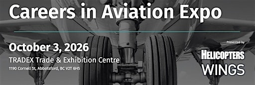 Careers in Aviation Expo Abbotsford | Tradex