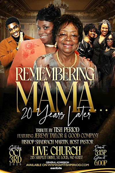 Remembering Mama 20 years later... | L!VE CHURCH