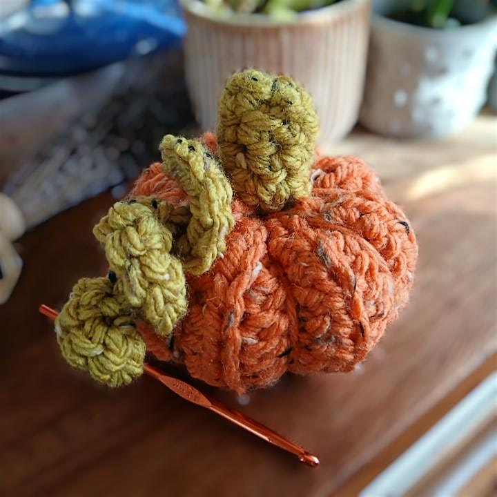 Beginner's Crochet Pumpkins Workshop | Long Eaton Art Room