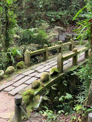 新竹獅頭山風景區｜ㄧ睹百年老橋的面貌，水濂橋步道
