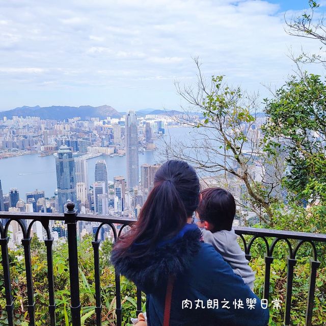 高空看香港