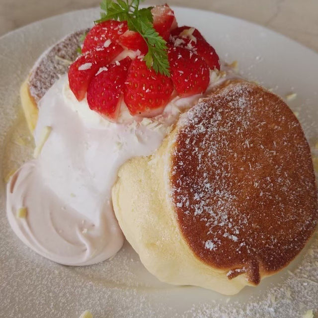 【淡路島】絶景を見ながら美味しいパンケーキを食す