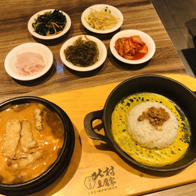 好幸運吃到的韓式料理🥳Beicun Tofu 北村豆腐家🇰🇷統一時代台北店