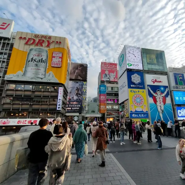 【大阪 道頓堀】グリコは戎橋✨