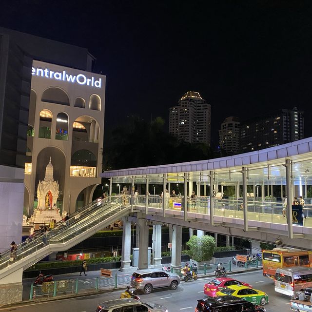 從Central World看曼谷繁華夜景