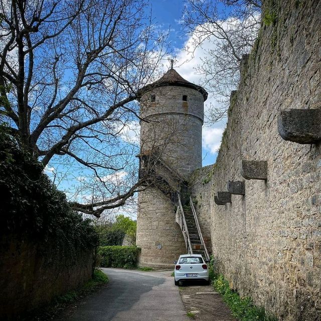 The Town Of Rothenburg Ob Der Tauber