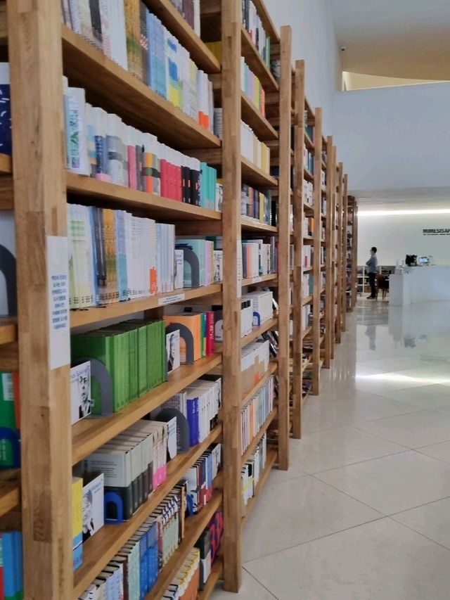 눈오는 밖을 바라보며 독서를 즐길 수 있는 북카페