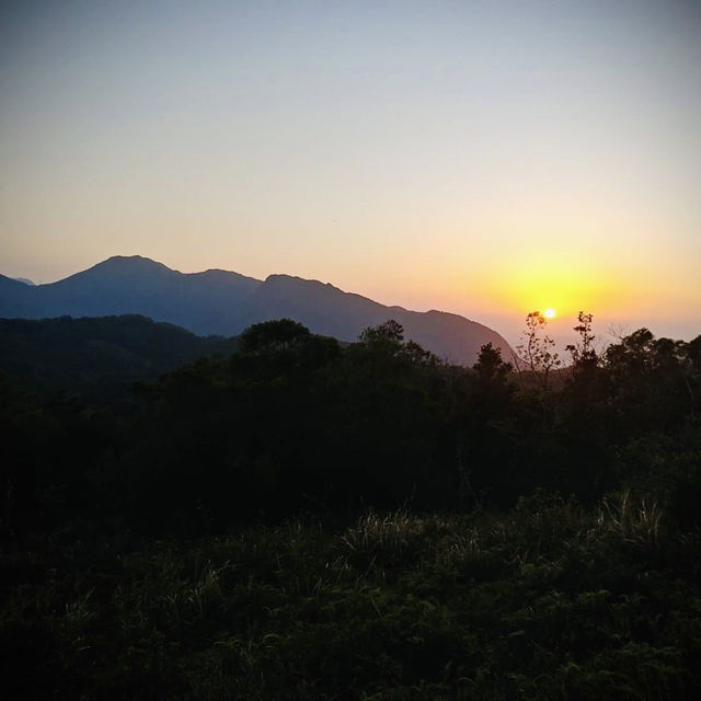 昂平高原上的日落美景 #香港好去處#行山