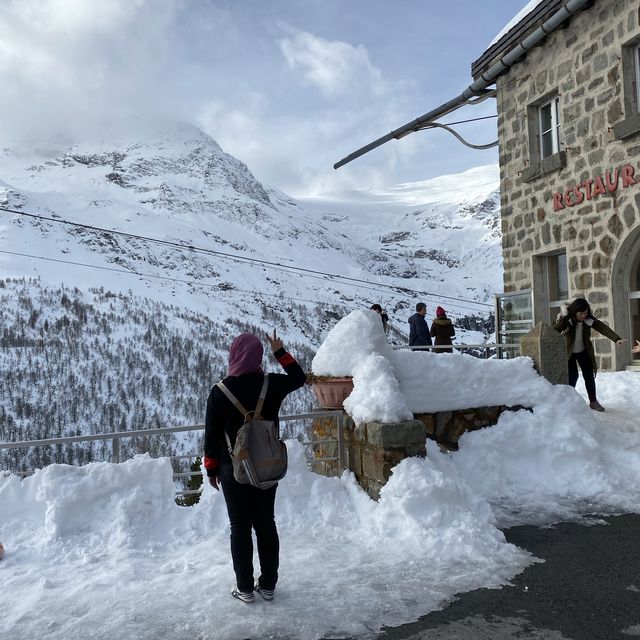 Bernina - most scenic train in the world 