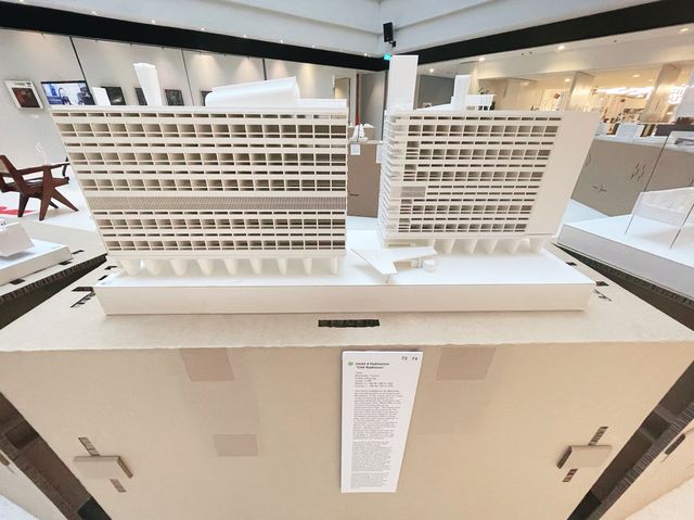 Architecture art models exhibition