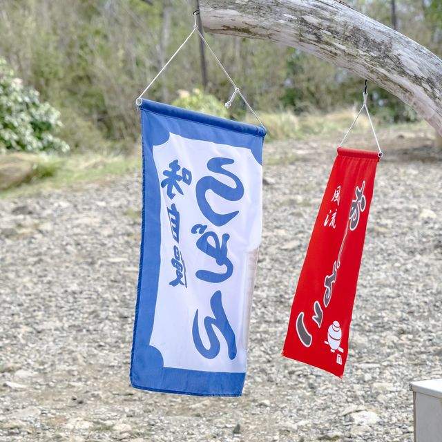 新緑の花立山荘