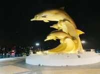 夜遊海豚廣場