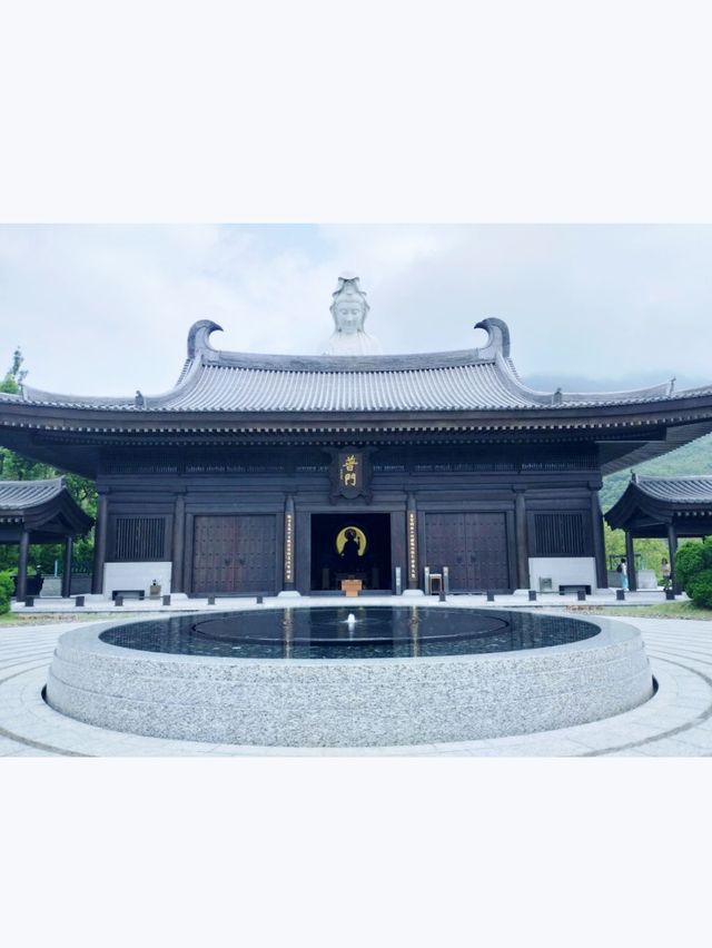 煩囂香港的一處靜謐之地-慈山寺