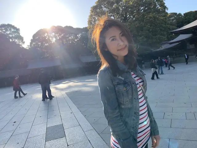日本東京必去景點｜明治神宮散步去～～～夕陽好漂亮