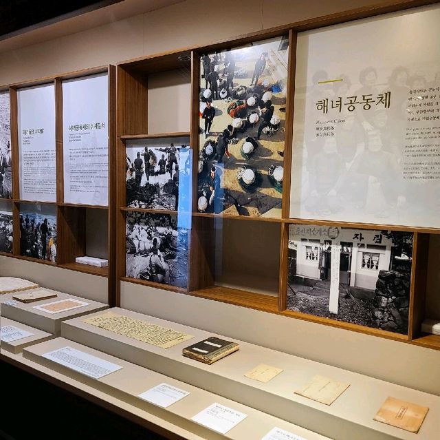 문화 유산 해녀 박물관을 다녀 왔습니다.
