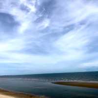 Bicycle riding on the Beach