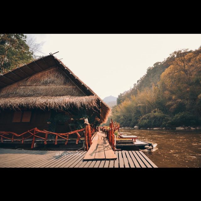 ล่องแพ ไปนอนในป่า