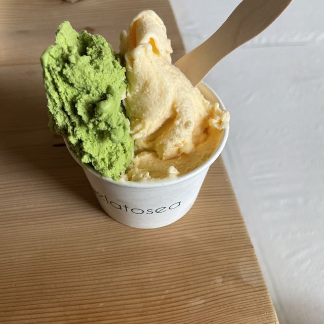 期間限定出店のジェラート屋さん