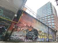 Graffiti Alley at Downtown Toronto