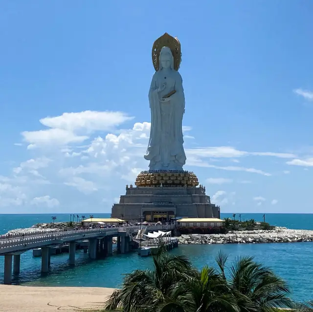 Beautiful autumn trip to Nanshan Buddha 🏝️